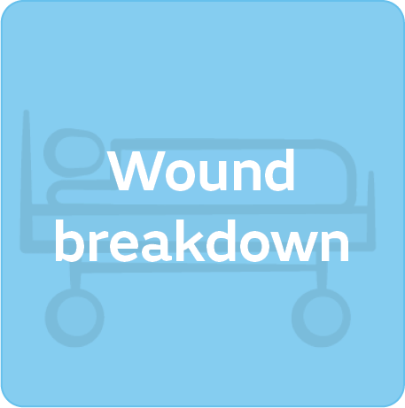 Wound  breakdown