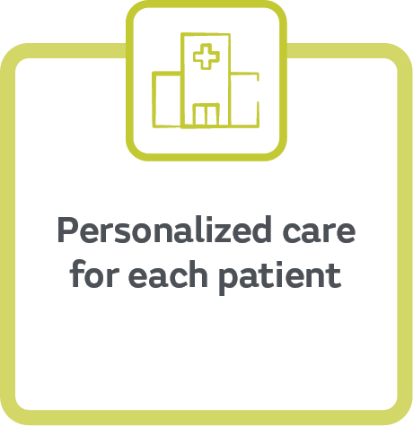 Personalized care for each patient